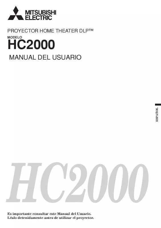 Mode d'emploi MITSUBISHI HC2000