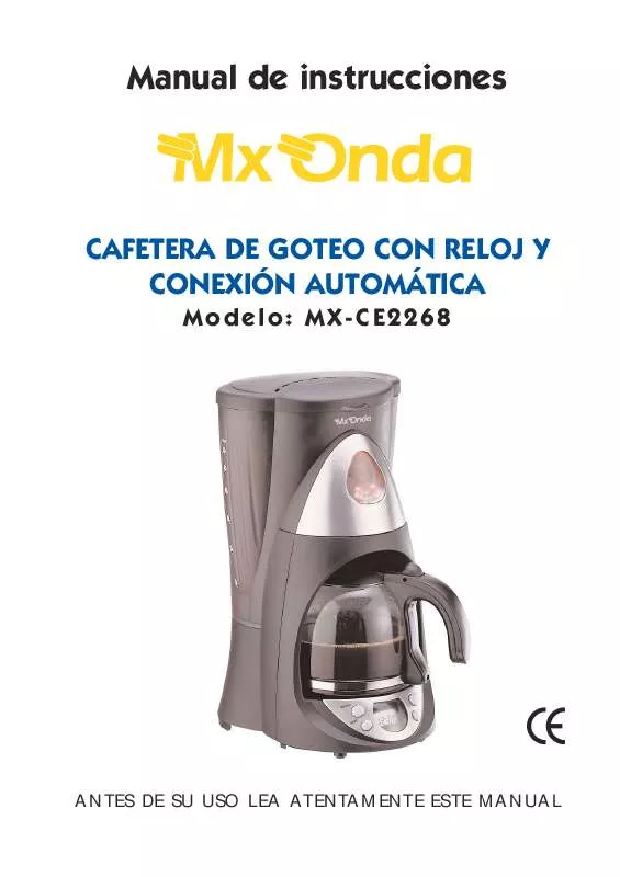 Mode d'emploi MXONDA MX-CE2268
