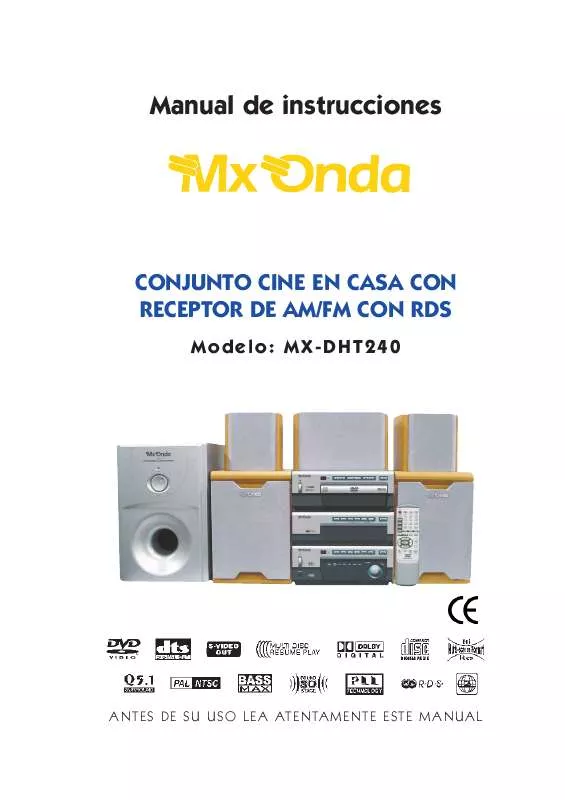 Mode d'emploi MXONDA MX-DHT240