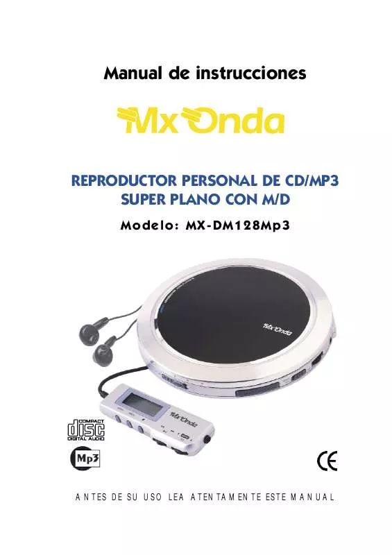 Mode d'emploi MXONDA MX-DM128