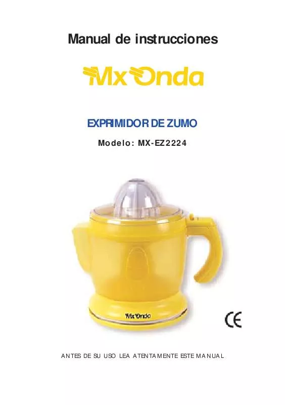 Mode d'emploi MXONDA MX-EZ2224