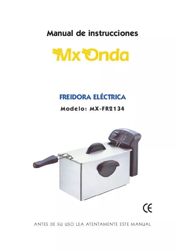 Mode d'emploi MXONDA MX-FR2134
