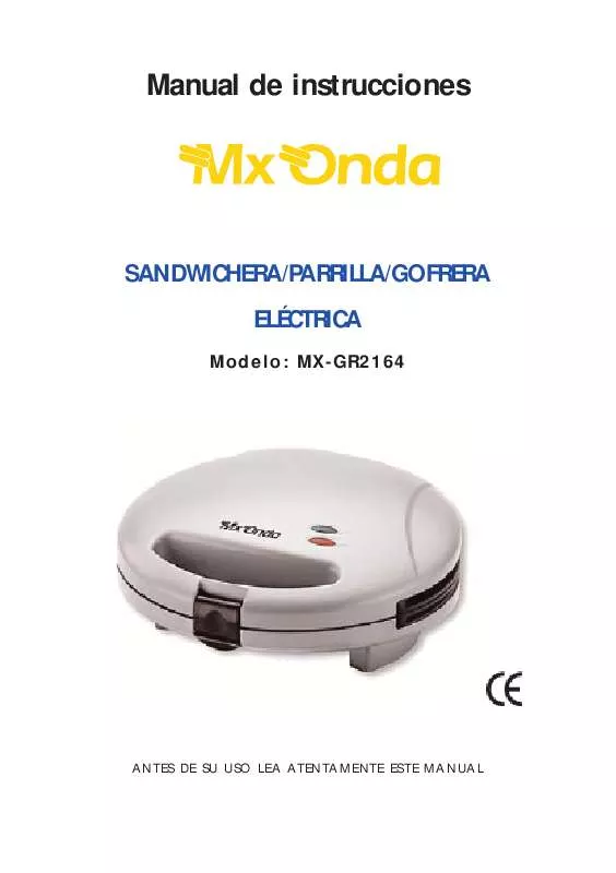 Mode d'emploi MXONDA MX-GR2164