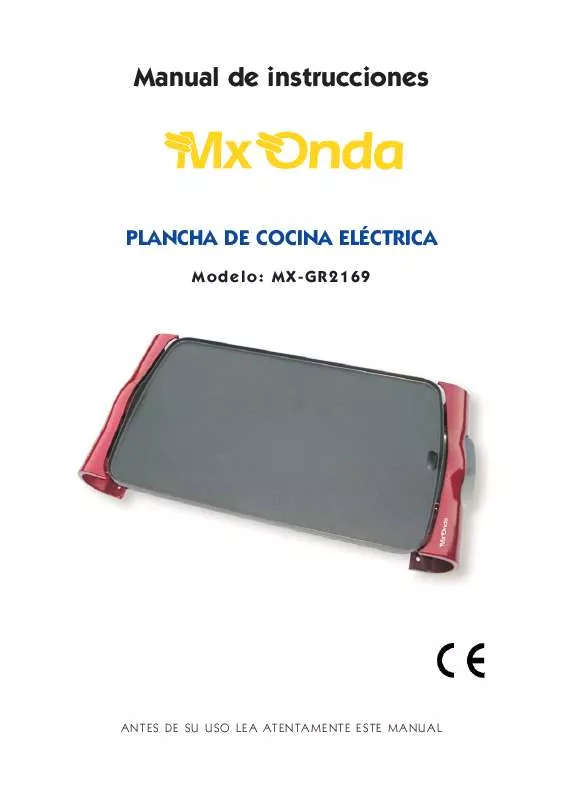 Mode d'emploi MXONDA MX-GR2169