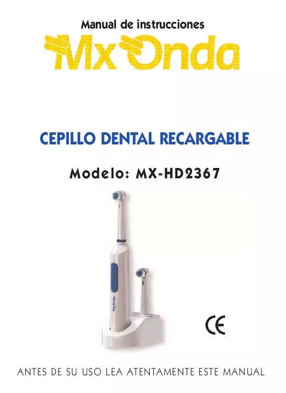Mode d'emploi MXONDA MX-HD2367