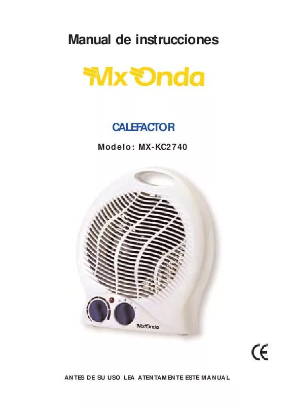Mode d'emploi MXONDA MX-KC2740