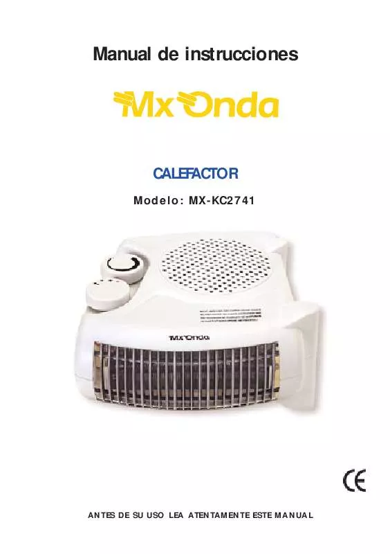 Mode d'emploi MXONDA MX-KC2741