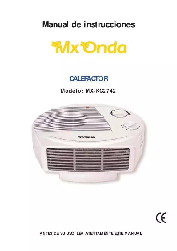 Mode d'emploi MXONDA MX-KC2742