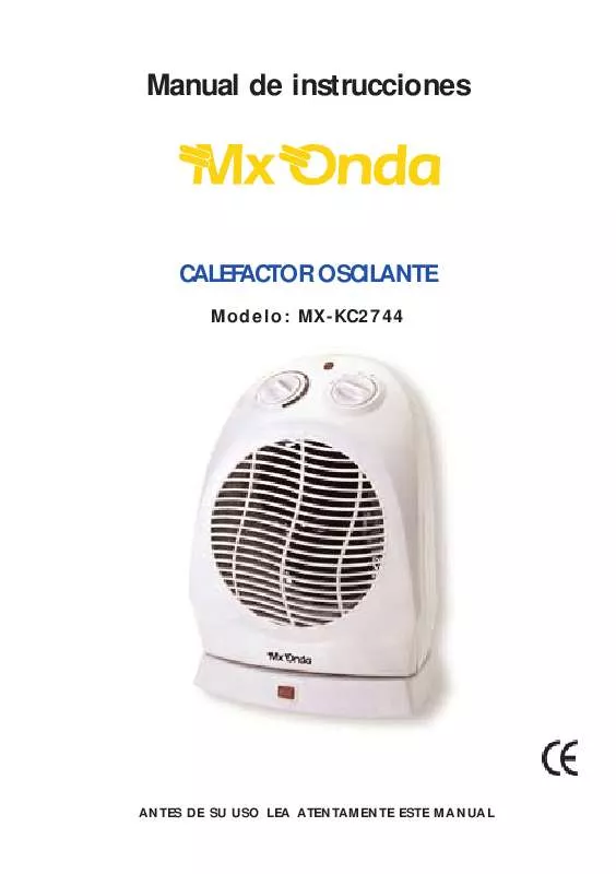 Mode d'emploi MXONDA MX-KC2744