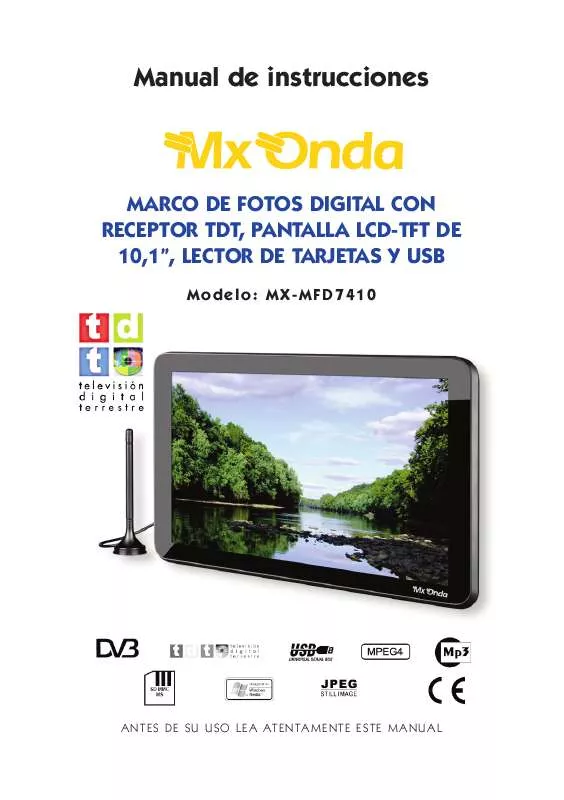 Mode d'emploi MXONDA MX-MFD7410