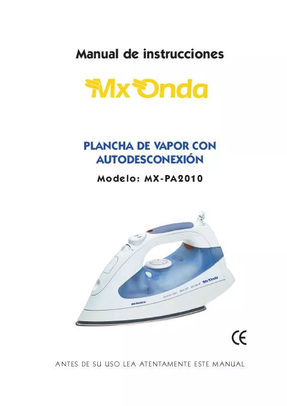 Mode d'emploi MXONDA MX-PA2010