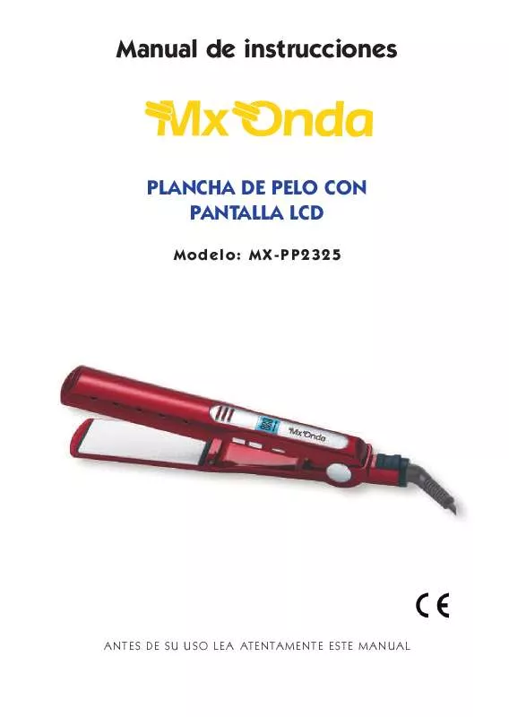 Mode d'emploi MXONDA MX-PP2325