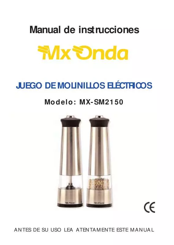 Mode d'emploi MXONDA MX-SM2150