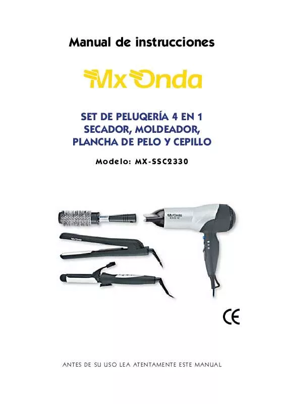 Mode d'emploi MXONDA MX-SSC2330