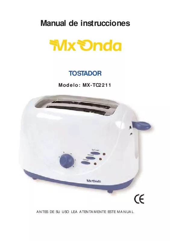Mode d'emploi MXONDA MX-TC2211