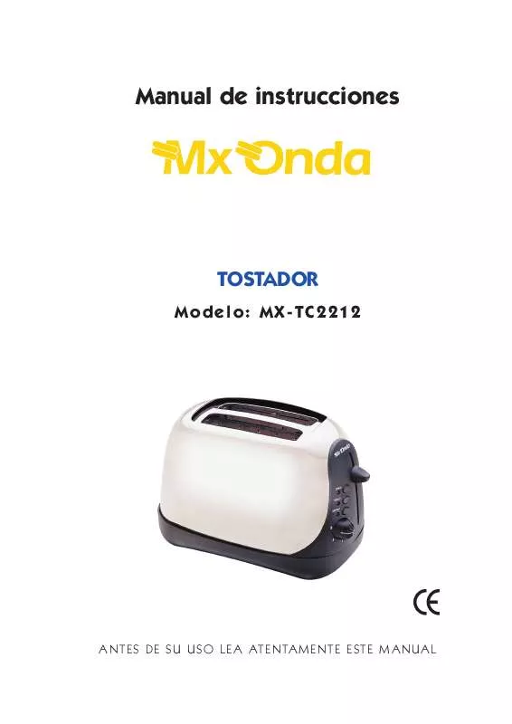 Mode d'emploi MXONDA MX-TC2212