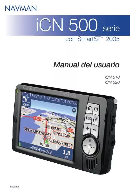 Mode d'emploi NAVMAN ICN510-520-SMARTST2005