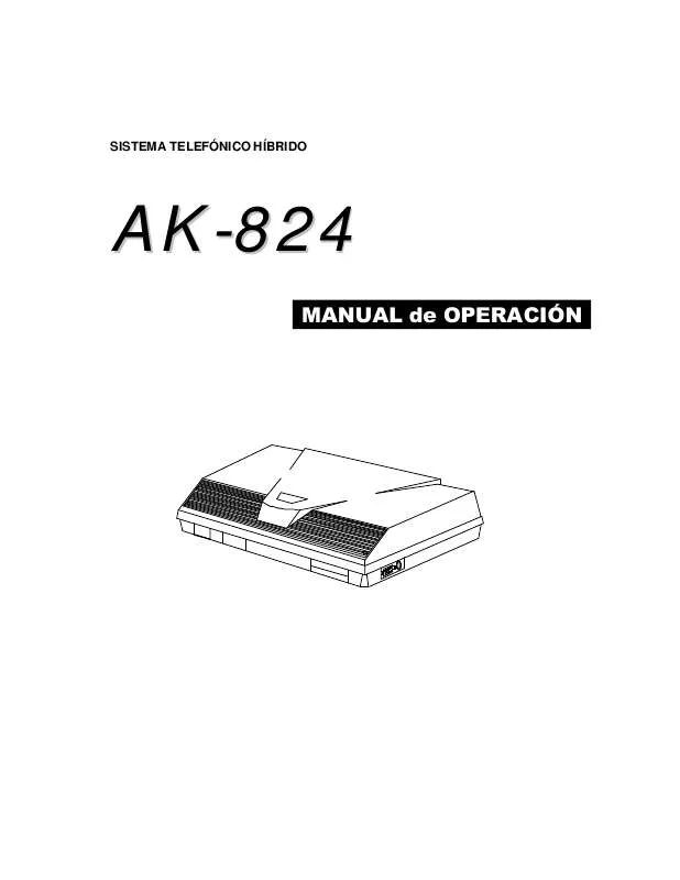Mode d'emploi NEC AK-824