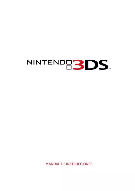 Mode d'emploi NINTENDO 3DS