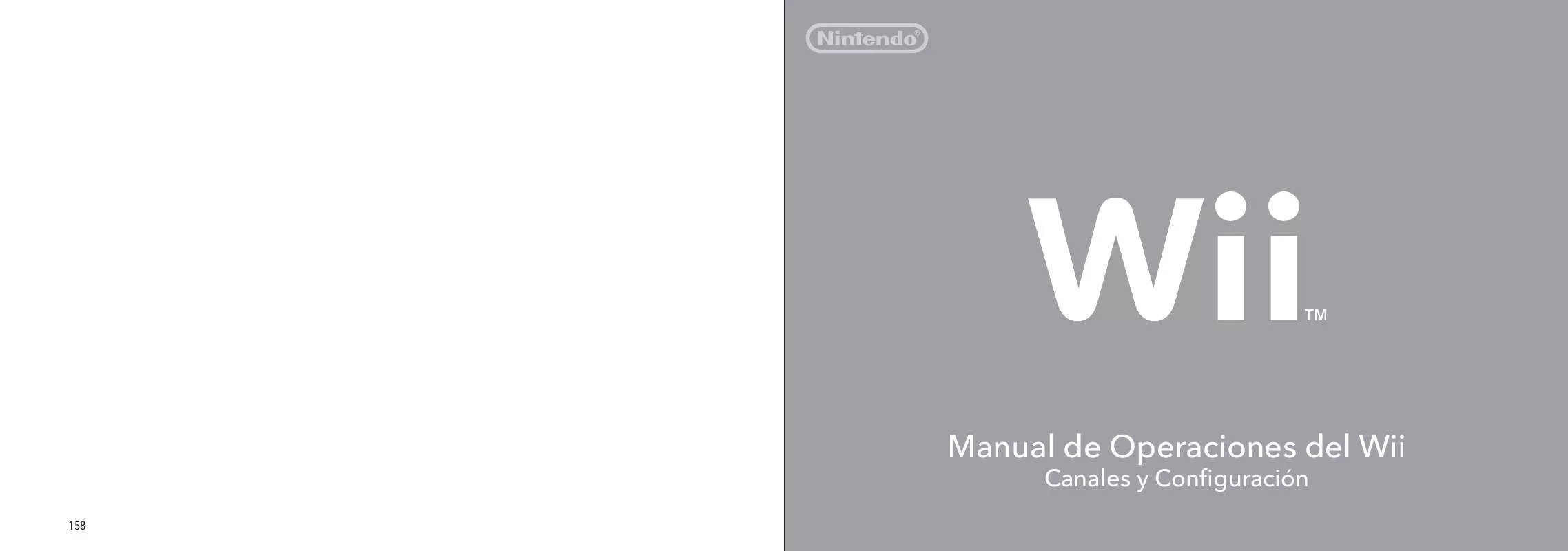 Mode d'emploi NINTENDO WII CHANNELS AND SETTINGS