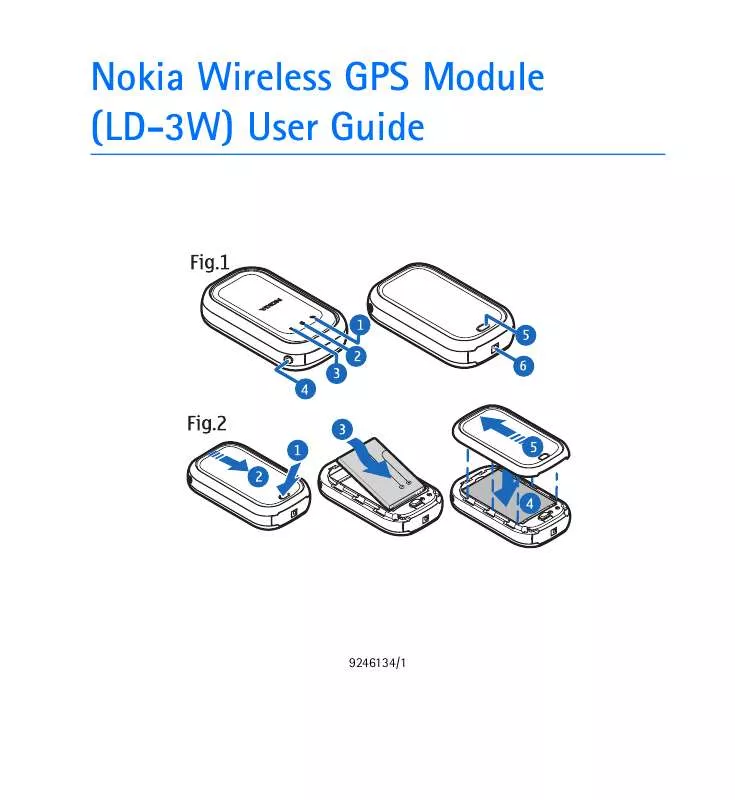 Mode d'emploi NOKIA M-O GPS INAL-RICO LD-3W