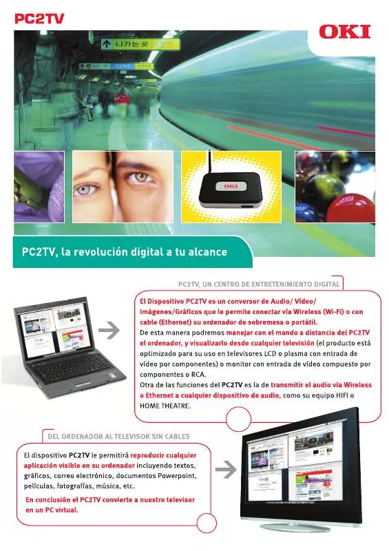 Mode d'emploi OKI PC2TV