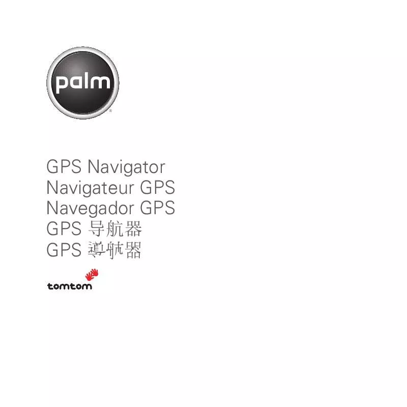 Mode d'emploi PALM GPS 3301