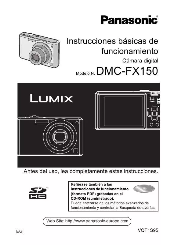 Mode d'emploi PANASONIC LUMIX DMC-FX150