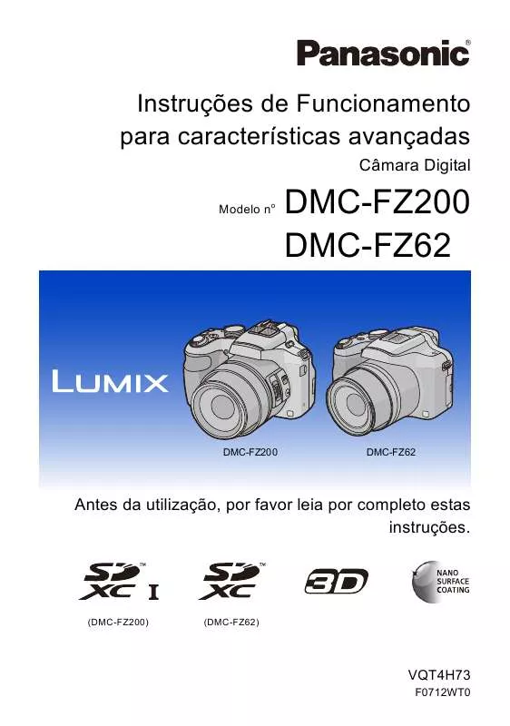 Mode d'emploi PANASONIC DMC-FZ200EF