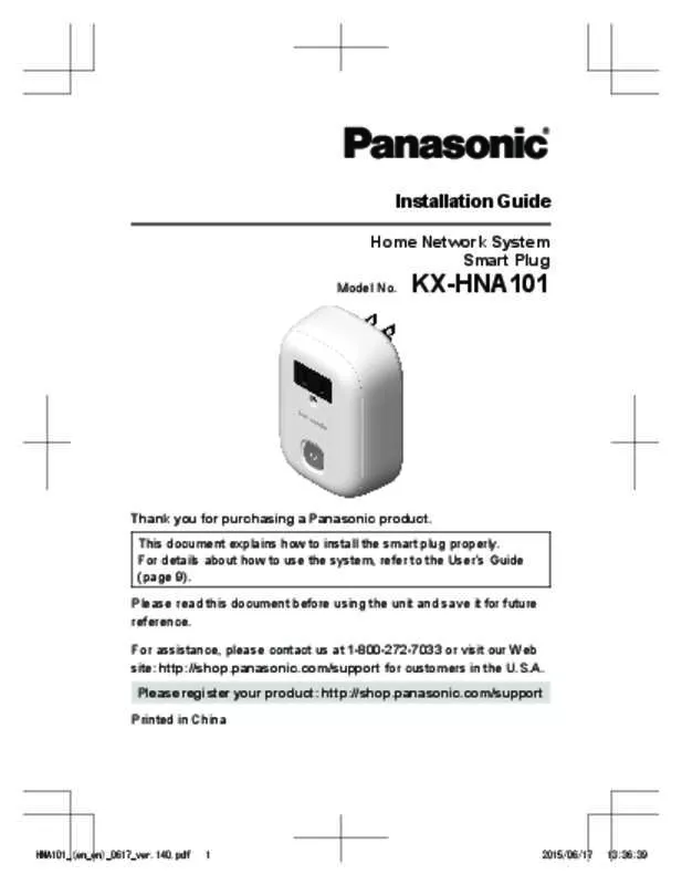 Mode d'emploi PANASONIC KX-HN6090