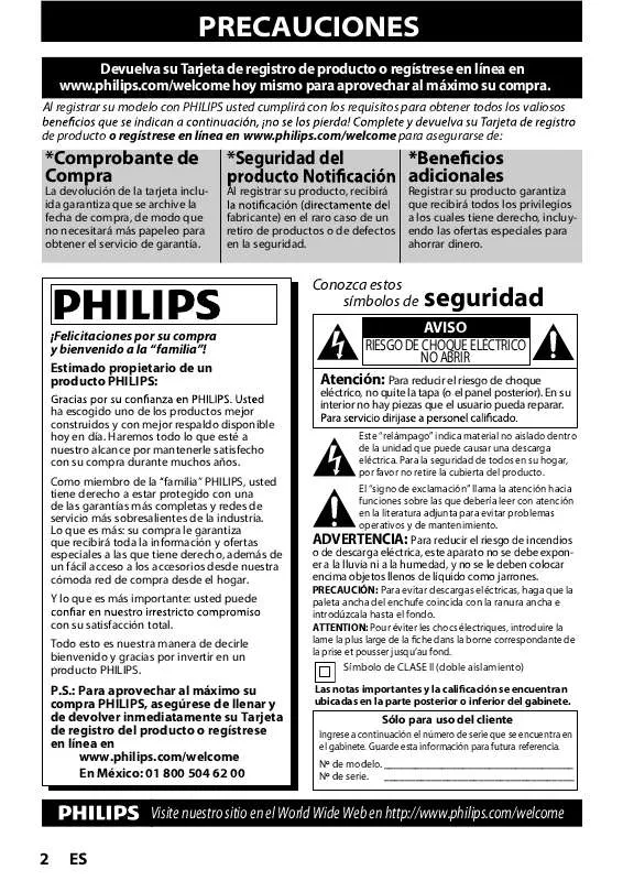 Mode d'emploi PHILIPS BDP5320