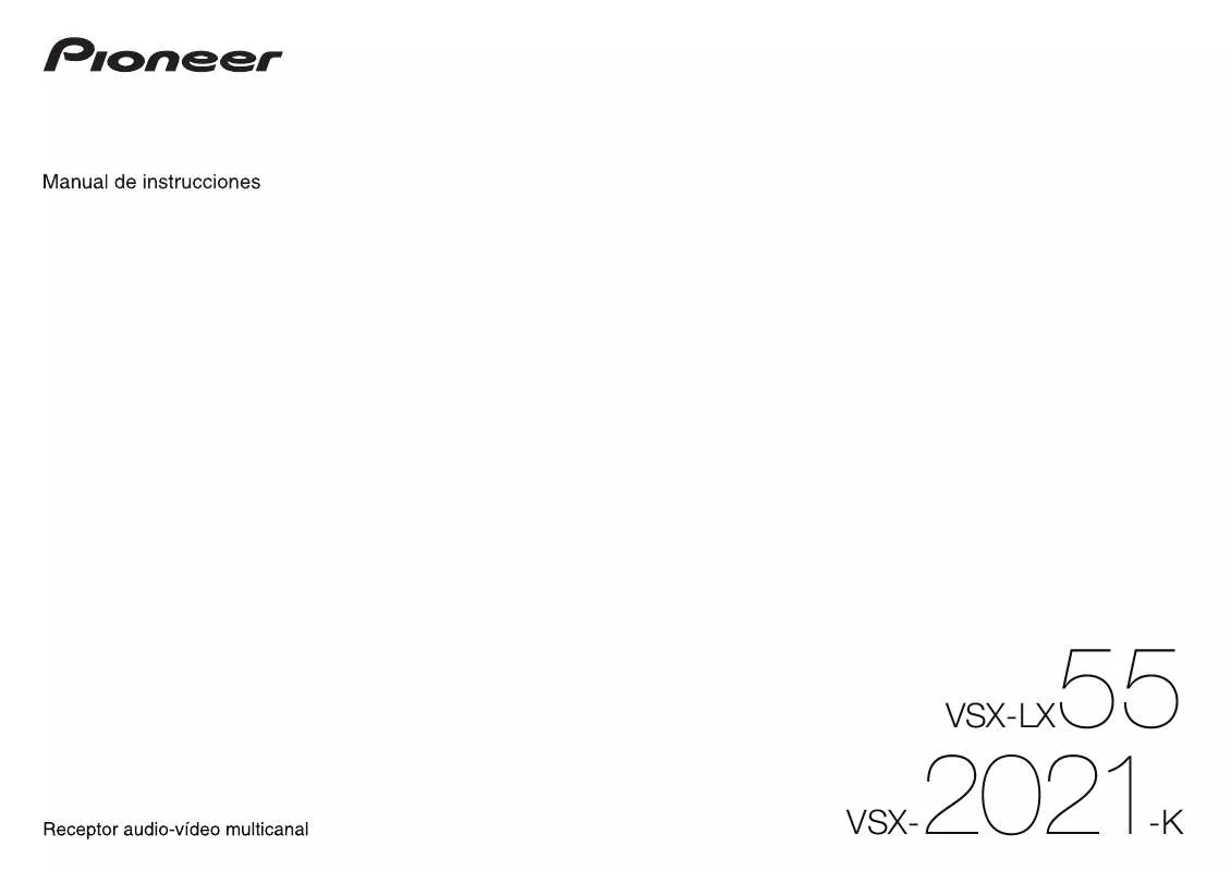 Mode d'emploi PIONEER VSX-2021