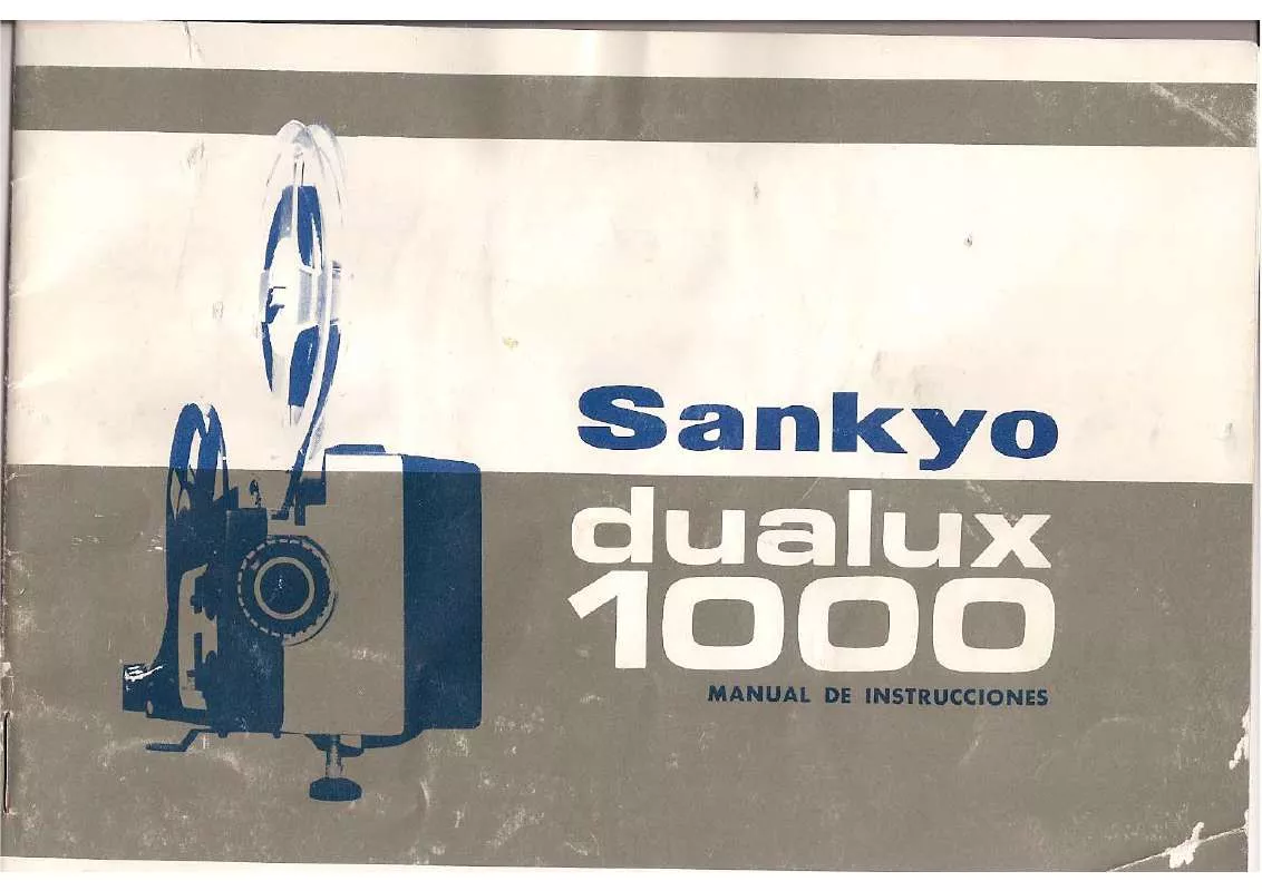 Mode d'emploi SANKYO DUALUX 1000