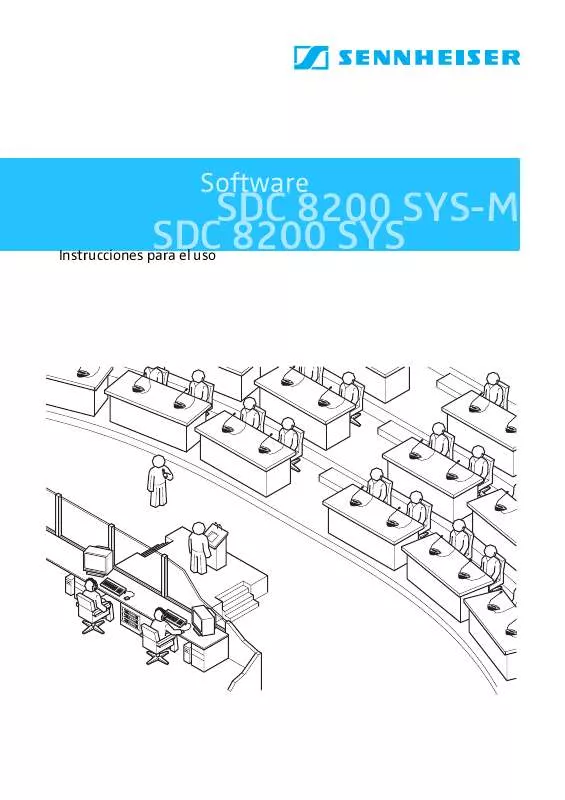 Mode d'emploi SENNHEISER SDC 8200 SYS-M