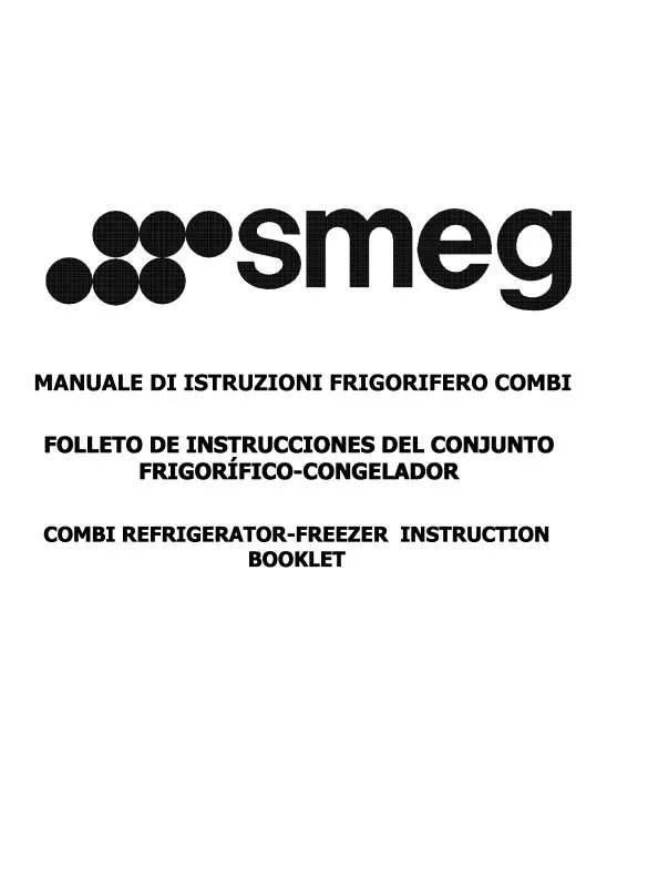 Mode d'emploi SMEG FC380A