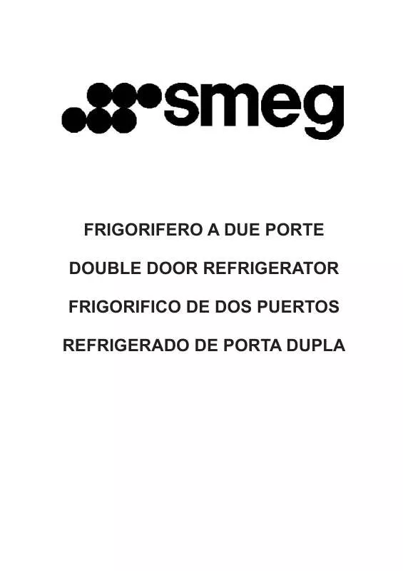 Mode d'emploi SMEG FD238A1