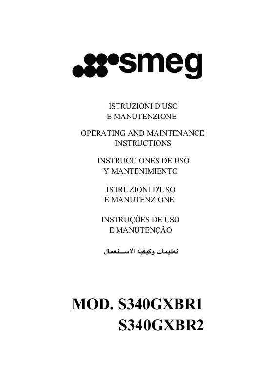 Mode d'emploi SMEG S340GXBR1