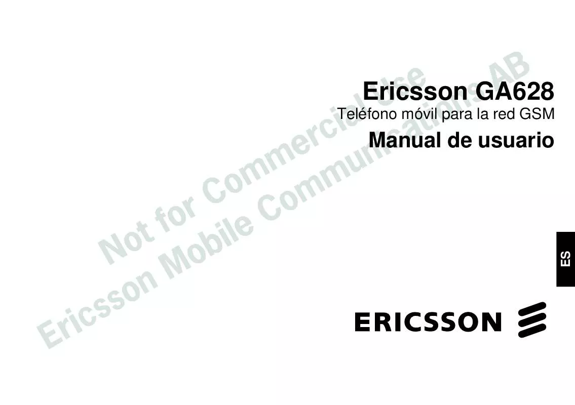 Mode d'emploi SONY ERICSSON GA628