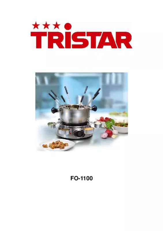 Mode d'emploi TRISTAR FO-1100