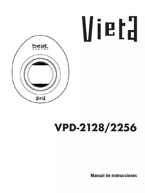 Mode d'emploi VIETA VPD-2128