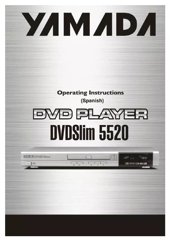 Mode d'emploi YAMADA DVDSLIM-5520