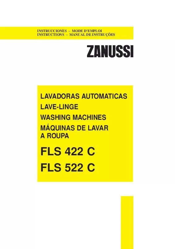 Mode d'emploi ZANUSSI FLS422C