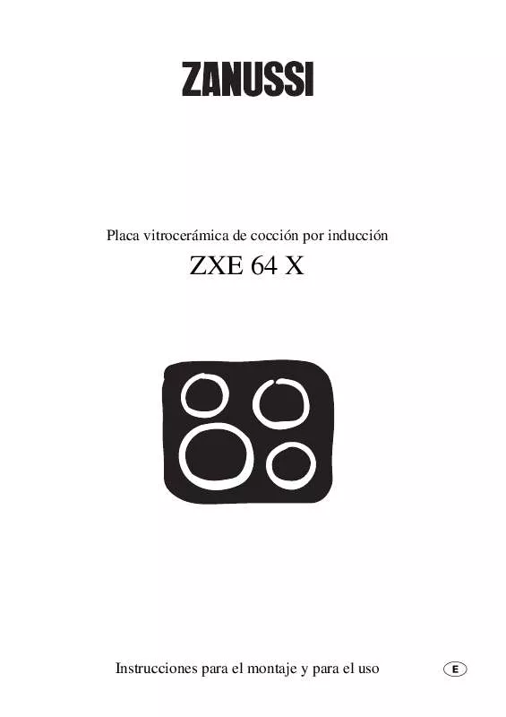 Mode d'emploi ZANUSSI ZXE64X 40S