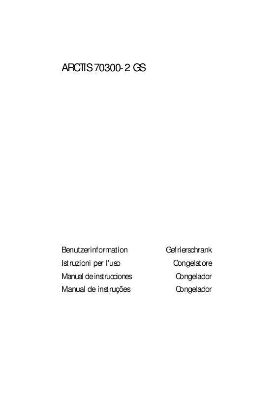 Mode d'emploi AEG-ELECTROLUX A70300GS2