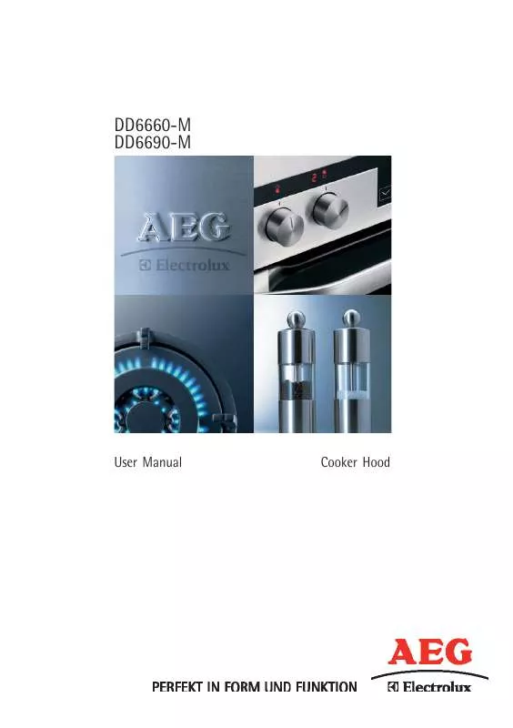 Mode d'emploi AEG-ELECTROLUX DD6690-M