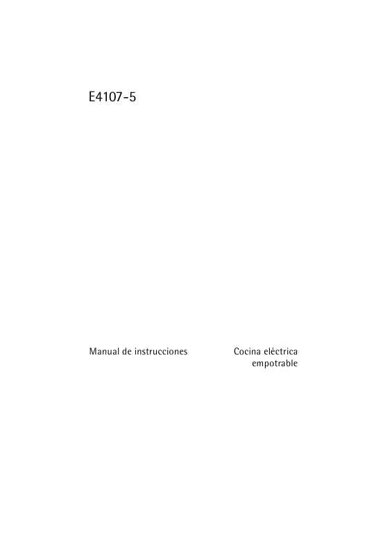 Mode d'emploi AEG-ELECTROLUX E4107-5-M EU(ML)