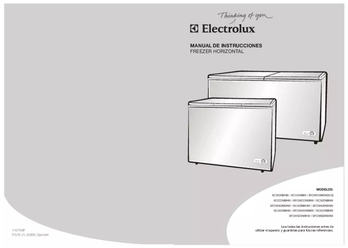 Mode d'emploi AEG-ELECTROLUX EFCW152NSKG