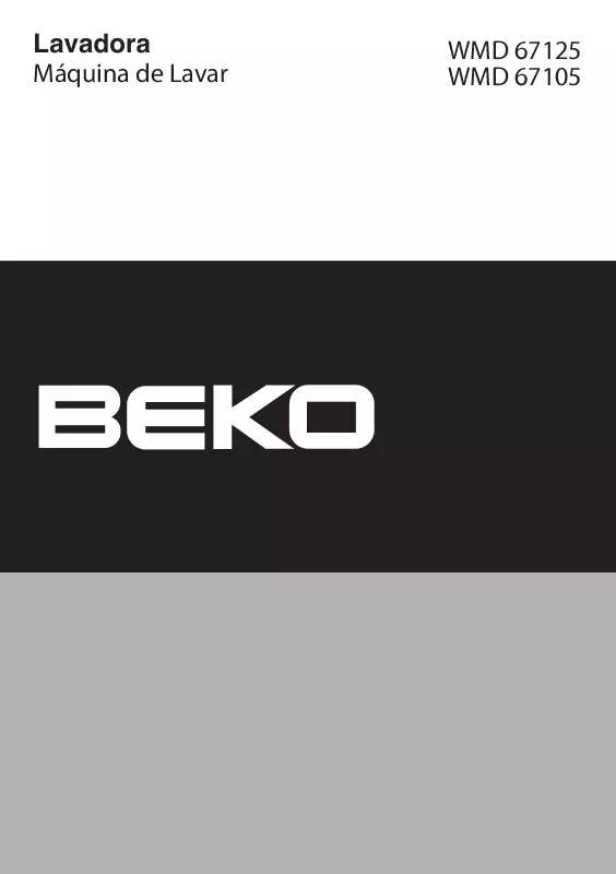 Mode d'emploi BEKO WMD 67105