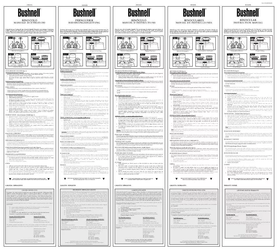 Mode d'emploi BUSHNELL BINOCULAR