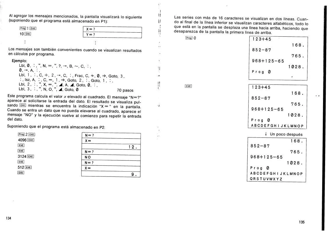 Mode d'emploi CASIO FX-8000G